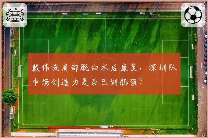戴伟浚肩部脱臼术后康复，深圳队中场创造力是否已到瓶颈？