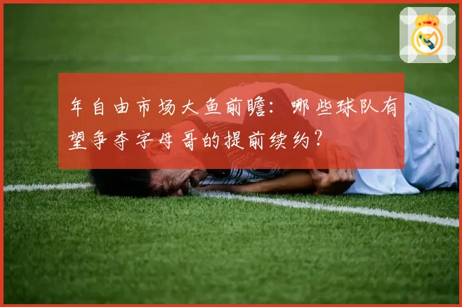 年自由市场大鱼前瞻:哪些球队有望争夺字母哥的提前续约?