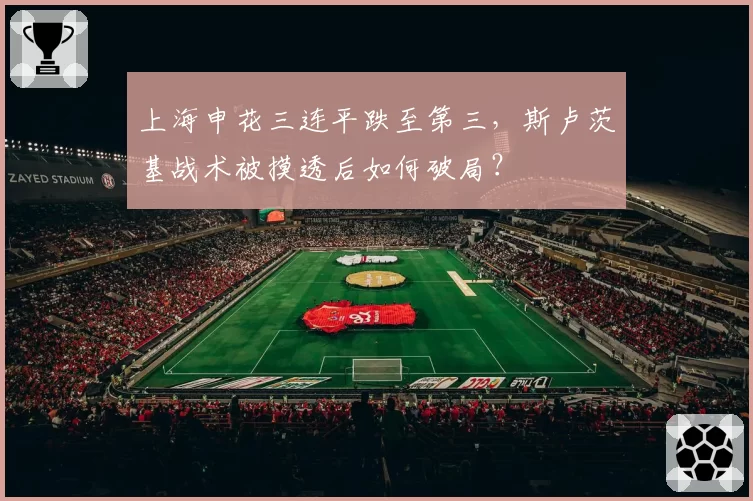 上海申花三连平跌至第三，斯卢茨基战术被摸透后如何破局？